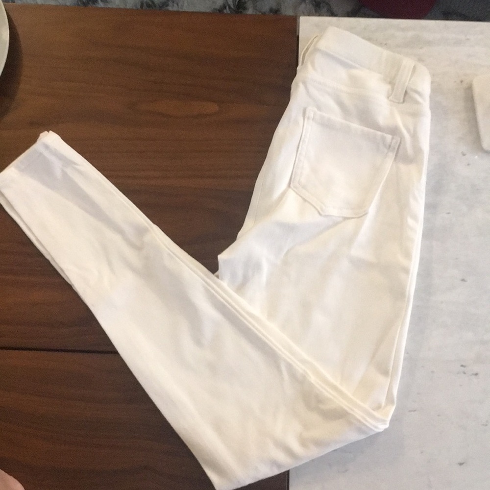 White leggings